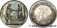 FRANCE Médaille de mariage, Couple antique AMOUR ET MARIAGE 1892 (34mm, 17,98g, 12h) -