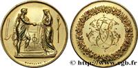 FRANCE Médaille de mariage, Couple antique AMOUR ET MARIAGE 1867 (34,5mm, 19,08g, 12h) -