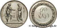 FRANCE Médaille de mariage, Couple antique AMOUR ET MARIAGE 1822 (34mm, 17,47g, 12h) -