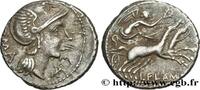 THE REPUBLIC (280 BC to 27 BC) Denier FLAMINIA Rome 109-108 AC. (18,5mm, 3,78g, 6h) -