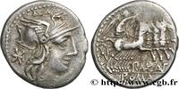 THE REPUBLIC (280 BC to 27 BC) Denier MAENIA Rome 132 AC. (19,5mm, 3,91g, 6h) -