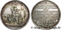 FRANCE Médaille, Noces d’argent d’Alexandre Hobroek et An AMOUR ET MARIAGE 1742 (48,5mm, 45,78g, 12h) -