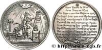 FRANCE Médaille, Noces d’argent du Baron Nieuwerkt et Jo. AMOUR ET MARIAGE 1740 (54,5mm, 58,25g, 12h) -