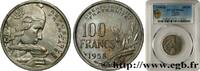 FRANCE 100 francs Cochet IV REPUBLIC Beaumont-Le-Roger 1958 (24mm, 6g, 6h) -