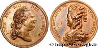 FRANCE Médaille, Louis XVI et Marie-Antoinette, refrappe LOUIS XVI n.d. (41,5mm, 36,36g, 12h) -