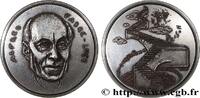 FRANCE Médaille, Alfred Fabre-Luce, n°2 LITTÉRATURE : ÉCRIVAINS/ÉCRIVAINES - POÈTES Monnaie de Paris 1977 (89,5mm, 268,4g, 12h) -