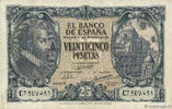 SPAIN 25 Pesetas SPAIN 25 Pesetas 1940 VF- -
