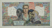 FRANCE 5000 Francs EMPIRE FRANÇAIS FRANCE 5000 Francs EMPIRE FRANÇAIS 1947 XF -