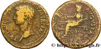 THE JULIO-CLAUDIANS (27 BC to 69 AD) Dupondius CLAUDIUS Rome 41-45 (29mm, 14,04g, 6h) -