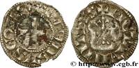 FRANCE Denier POITOU - COUNTY OF POITOU - ALPHONSE OF FRANCE Montreuil-Bonnin ? n.d. (18,5mm, 0,70g, 2h) -