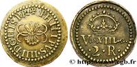 FRANCE Poids monétaire pour la pièce de 2 réals ESPAGNE (ROYAUME D') - POIDS MONÉTAIRE - PHILIPPE IV D'ESPAGNE n.d. (19mm, 6,80g, 12h) -