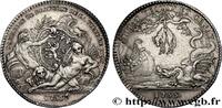 FRANCE Commerce de draperie, frappe médaille CORPORATIONS DE LYON ET DU LYONNAIS 1755 (30mm, 8,54g, 12h) -