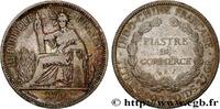 FRENCH INDOCHINA 1 Piastre de Commerce FRENCH INDOCHINA Paris 1896 (39mm, 26,78g, 6h) -