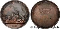 FRANCE Médaille, Société neuchâteloise d’agriculture SOCIÉTÉS D'AGRICULTURE, HORTICULTURE, PÊCHE ET CHASSE Suisse, Neuchâtel 1861 (42,5mm, 32,12g, 12h) -
