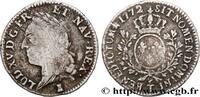FRANCE Demi-écu aux branches d’olivier, buste lauré LOUIS XV THE BELOVED Nantes 1772 (34mm, 13,65g, 6h) -