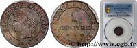 FRANCE 1 centime Cérès III REPUBLIC Paris 1875 (15mm, 1g, 6h) -