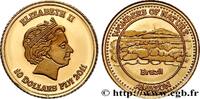 FIJI 10 Dollar Proof Amazonie FIJI 2011 (11mm, 0,5g, 12h) -