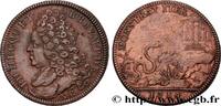 FRANCE Philippe Hecquet, doyen 1713/1714 DOYENS DE LA FACULTÉ DE MÉDECINE DE PARIS 1714 (29mm, 6,69g, 6h) -