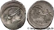 THE REPUBLIC (280 BC to 27 BC) Denier CONSIDIA Rome 46 AC. (21,5mm, 3,76g, 6h) -