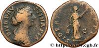 THE ANTONINES (96 AD to 192 AD) Sesterce FAUSTINA MINOR Rome 176 (30mm, 23,78g, 6h) -