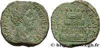 THE ANTONINES (96 AD to 192 AD) Sesterce MARCUS AURELIUS Rome 180 (27,5mm, 22,47g, 6h) -