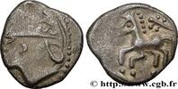 FRANCE Denier au cheval galopant et au “caducée” GALLIA - ALLOBROGES (Dauphiné area) Ier siècle avant J.-C. (14mm, 2,33g, 3h) -