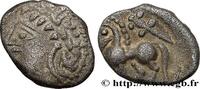 FRANCE Denier au cheval galopant et au “caducée” GALLIA - ALLOBROGES (Dauphiné area) Ier siècle avant J.-C. (12mm, 2,26g, 11h) -