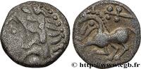 FRANCE Denier au cheval galopant et au “caducée” GALLIA - ALLOBROGES (Dauphiné area) Ier siècle avant J.-C. (13mm, 2,19g, 9h) -