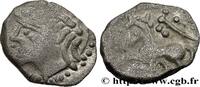 FRANCE Denier au cheval galopant et au “caducée” GALLIA - ALLOBROGES (Dauphiné area) Ier siècle avant J.-C. (14mm, 2,24g, 6h) -