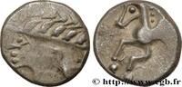 FRANCE Denier au cheval galopant et au “caducée” GALLIA - ALLOBROGES (Dauphiné area) Ier siècle avant J.-C. (13mm, 2,39g, 10h) -