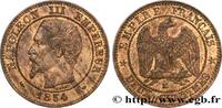 FRANCE Deux centimes Napoléon III, tête nue SECOND EMPIRE Marseille 1854 (20mm, 2g, 6h) -