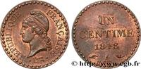 FRANCE Un centime Dupré, IIe République II REPUBLIC Paris 1848 (18mm, 2,02g, 6h) -