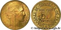 FRANCE Essai de 50 centimes Morlon, hybride en cupro-alum III REPUBLIC n.d. (18,13mm, 2,06g, 6h) -