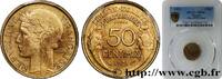 FRANCE Essai de 50 centimes Morlon III REPUBLIC 1931 (18mm, 2g, 6h) -
