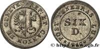 SWITZERLAND - REPUBLIC OF GENEVA 6 Deniers SWITZERLAND - REPUBLIC OF GENEVA 1819 (16mm, 0,78g, 12h) -