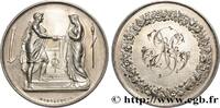 FRANCE Médaille de mariage, Couple antique AMOUR ET MARIAGE 1871 (34,5mm, 17,65g, 12h) -