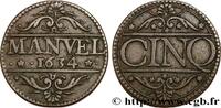 FRANCE Méreau de Notre-Dame de Paris ÉGLISES DE PARIS 1634 (20mm, 2,78g, 6h) -