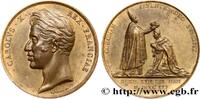 FRANCE Médaille, Sacre de Charles X LE SACRE À REIMS 1825 (41mm, 27,02g, 12h) -