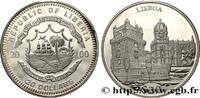 LIBERIA 20 Dollars Proof Monuments de Lisbonne LIBERIA 2000 (40mm, 20g, 12h) -
