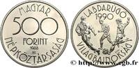 HUNGARY 500 Forint Proof Coupe du Monde de football en Ita HUNGARY Budapest 1988 (40mm, 28,2g, 12h) -