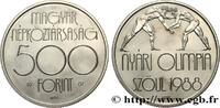 HUNGARY 500 Forint Jeux Olympiques de Séoul 1988 HUNGARY Budapest 1987 (40mm, 28g, 12h) -