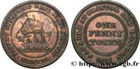BRITISH TOKENS OR JETTONS 1/2 Penny Bristol (Somerset) Sheathing Nail Manufa BRITISH TOKENS OR JETTONS 1811 (28mm, 8,86g, 12h) -