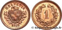SWITZERLAND 1 Centime (Rappen) Croix Suisse SWITZERLAND Berne 1932 (16mm, 1,50g, 12h) -