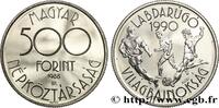 HUNGARY 500 Forint Proof Coupe du Monde de football en Ita HUNGARY Budapest 1988 (40mm, 28,2g, 12h) -