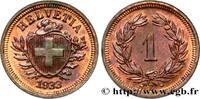 SWITZERLAND 1 Centime (Rappen) Croix Suisse SWITZERLAND Berne 1933 (16mm, 1,50g, 12h) -