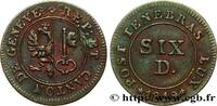 SWITZERLAND - REPUBLIC OF GENEVA 6 Deniers SWITZERLAND - REPUBLIC OF GENEVA 1819 (16mm, 0,80g, 12h) -