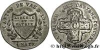 SWITZERLAND - CANTON OF VAUD 1 Batzen SWITZERLAND - CANTON OF VAUD Lausanne 1827 (25mm, 2,36g, 6h) -