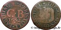 BRITISH TOKENS OR JETTONS Farthing - Gloucestershire (Bristol) BRITISH TOKENS OR JETTONS 1652 (20,5mm, 2,85g, 6h) -