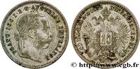 AUSTRIA 10 Kreuzer François-Joseph Ier AUSTRIA Vienne 1872 (18mm, 1,71g, 12h) -