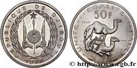 DJIBOUTI Essai de 50 Francs DJIBOUTI Paris 1977 (25mm, 6,97g, 6h) -